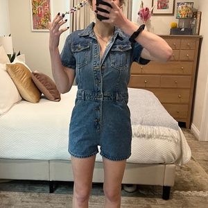 Denim jumpsuit